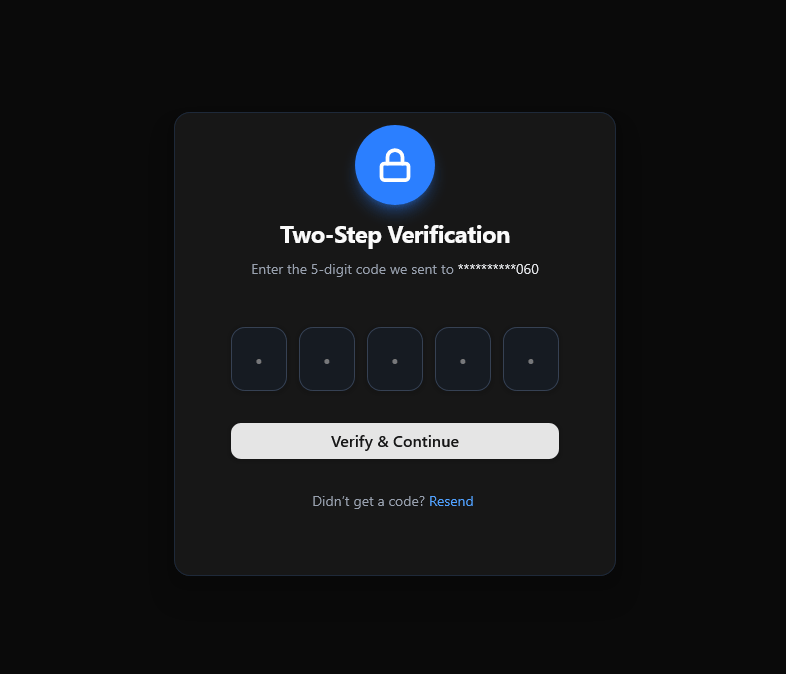 TwoStepVerification preview