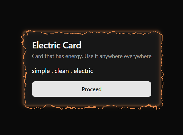 Electric Card preview