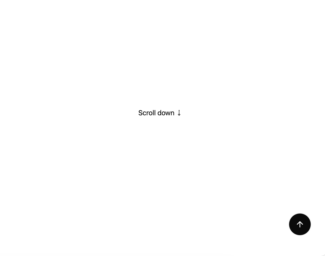 Scroll To Top Button preview