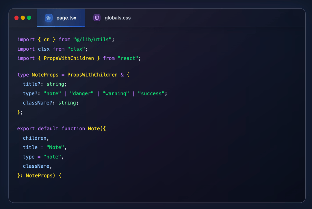 Code Block preview