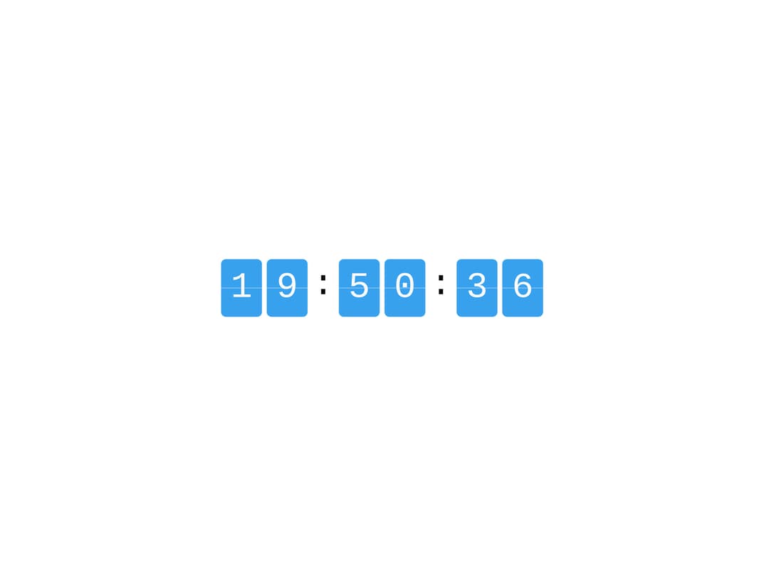 Flip Clock preview