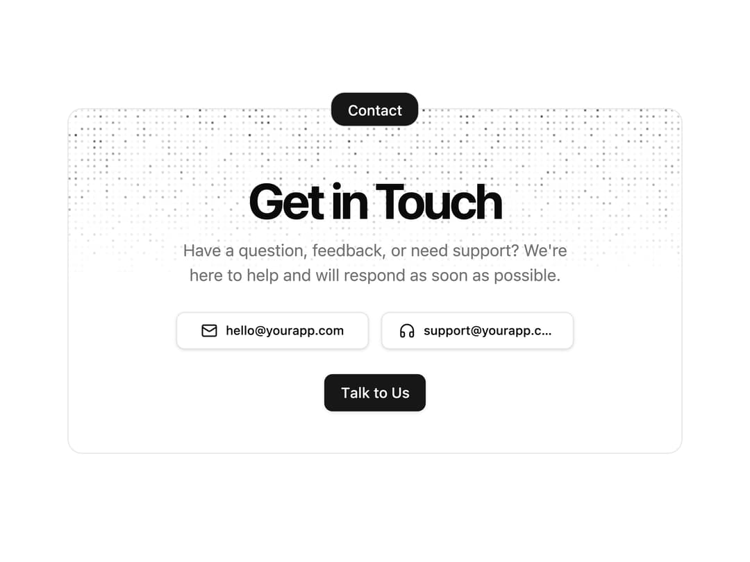 Contact with Pixel Background preview