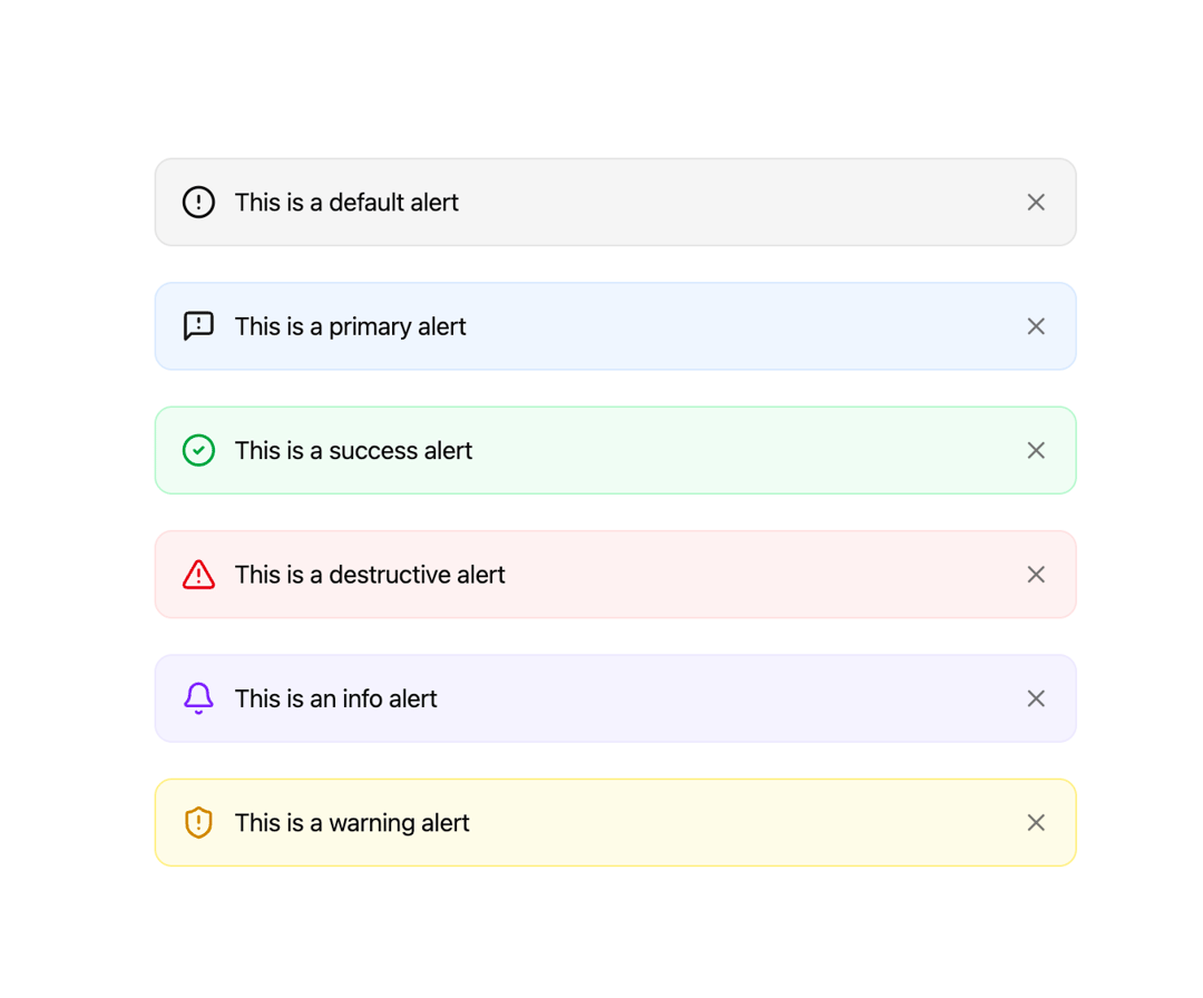 Alert preview