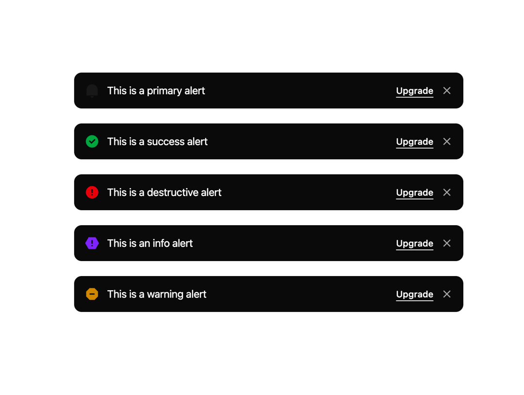 Alert preview