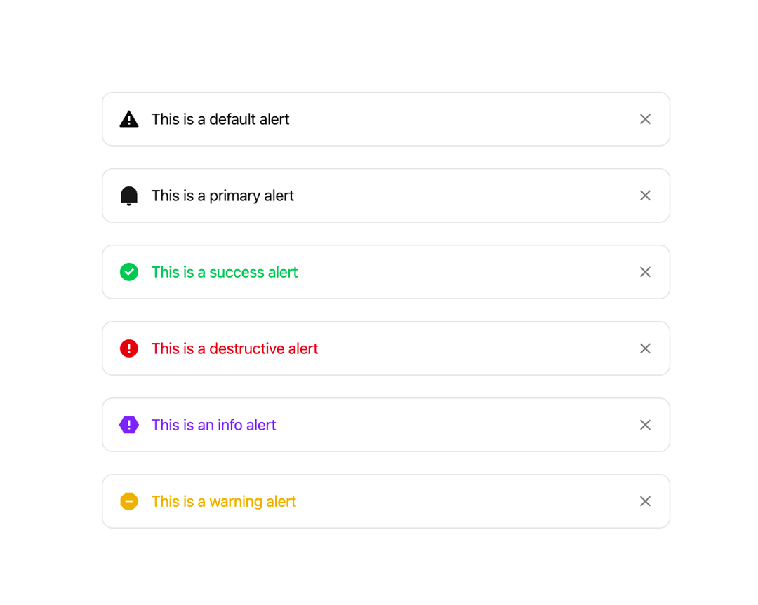 Alert preview