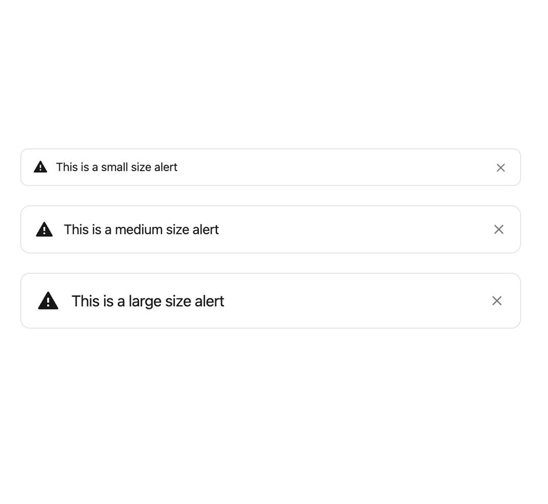 Alert preview