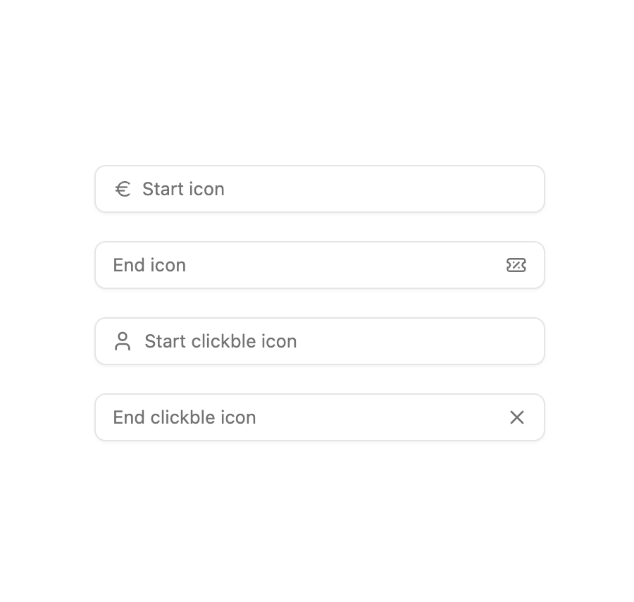 Base Input preview
