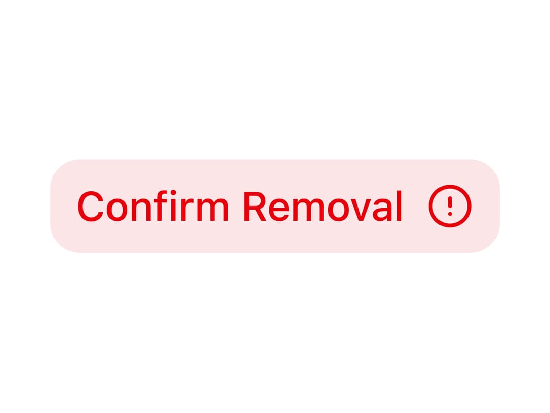 Destructive Confirm Button preview