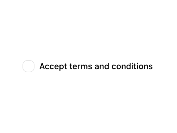 Checkbox preview