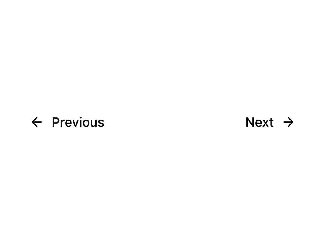 Pagination with Arrows preview