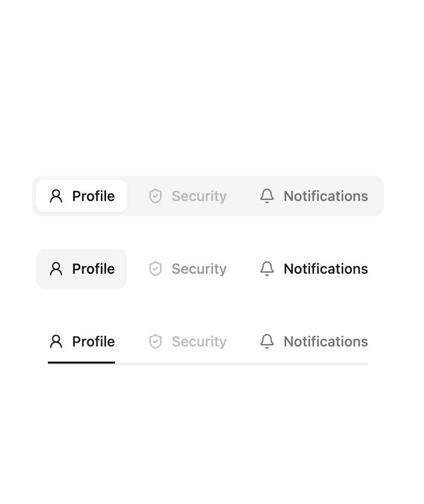 Tabs preview