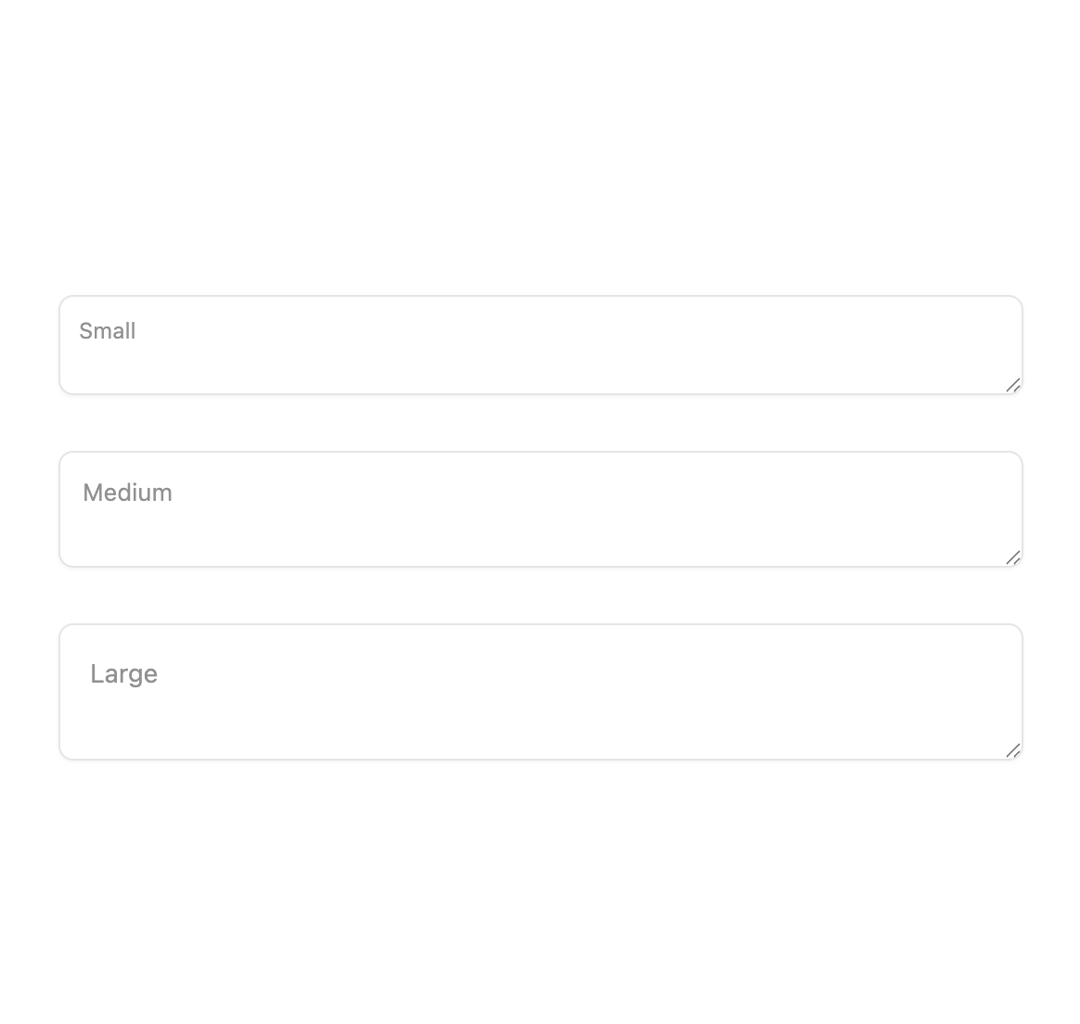 Textarea preview