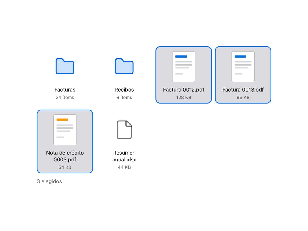 File Grid preview