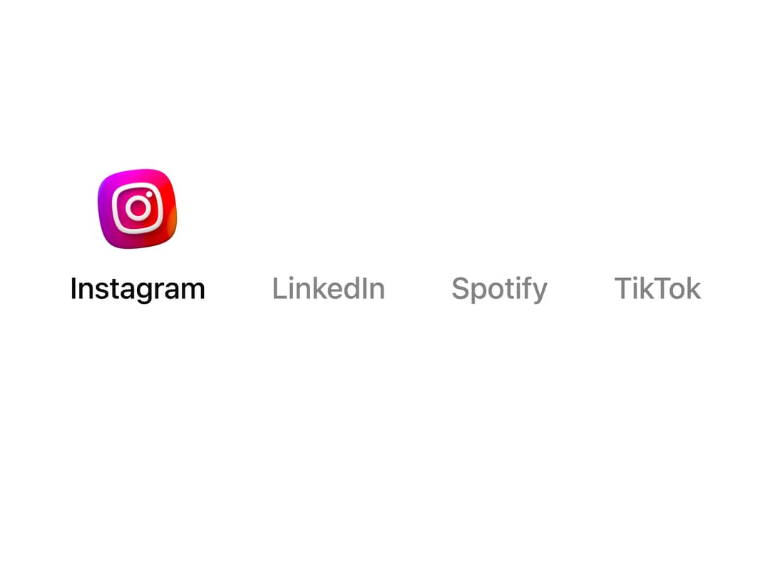 Social Links preview