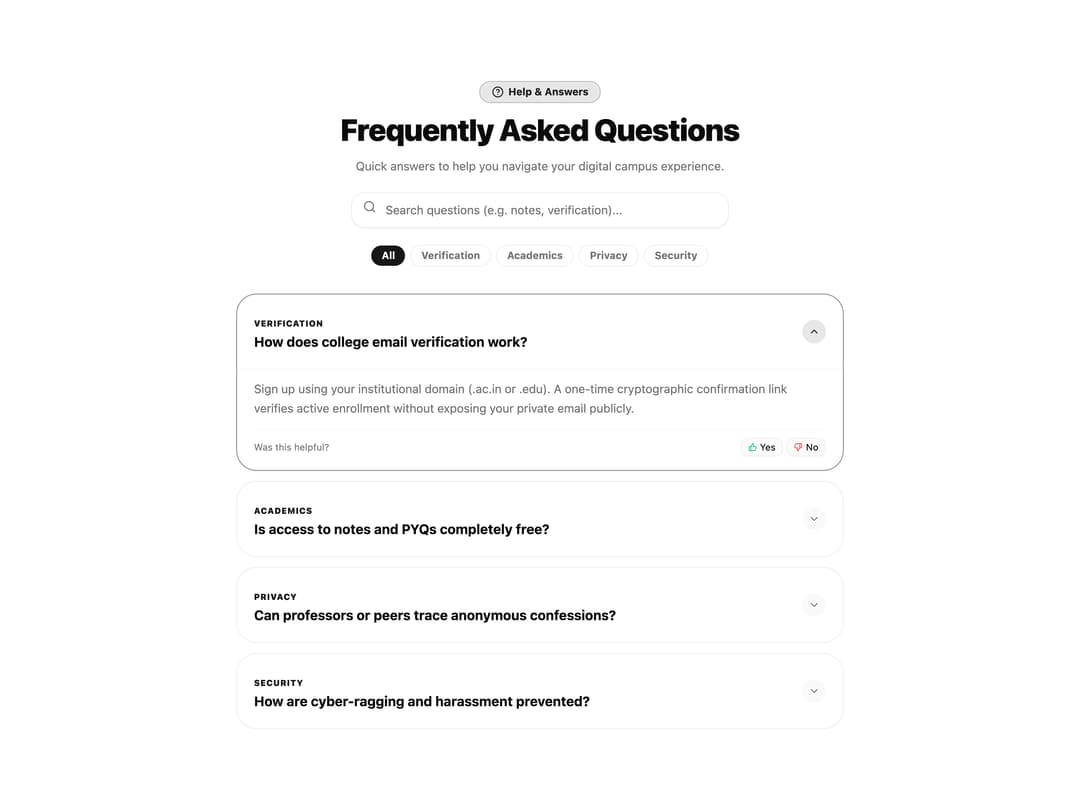 Voxel FAQ Accordion preview