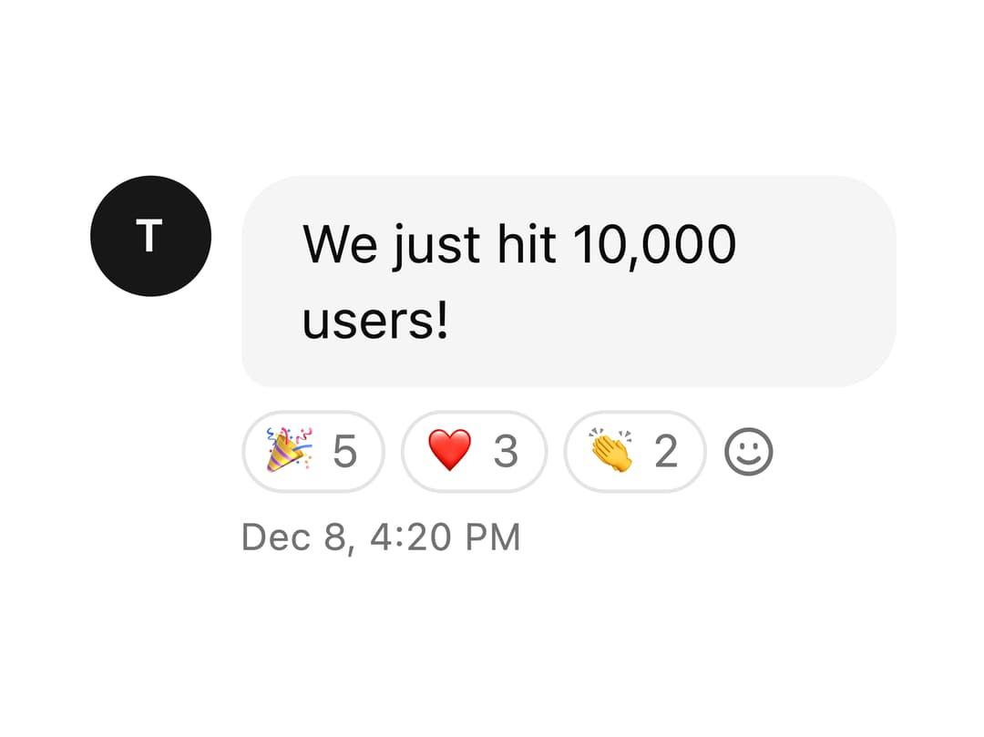 Message Bubble preview