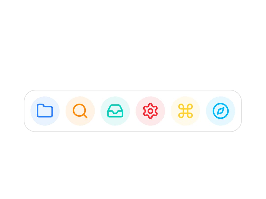 Apple Dock preview