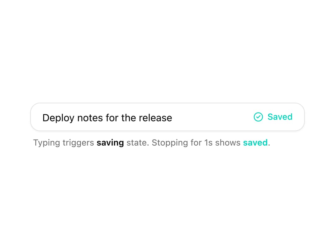 Autosave Input Group preview