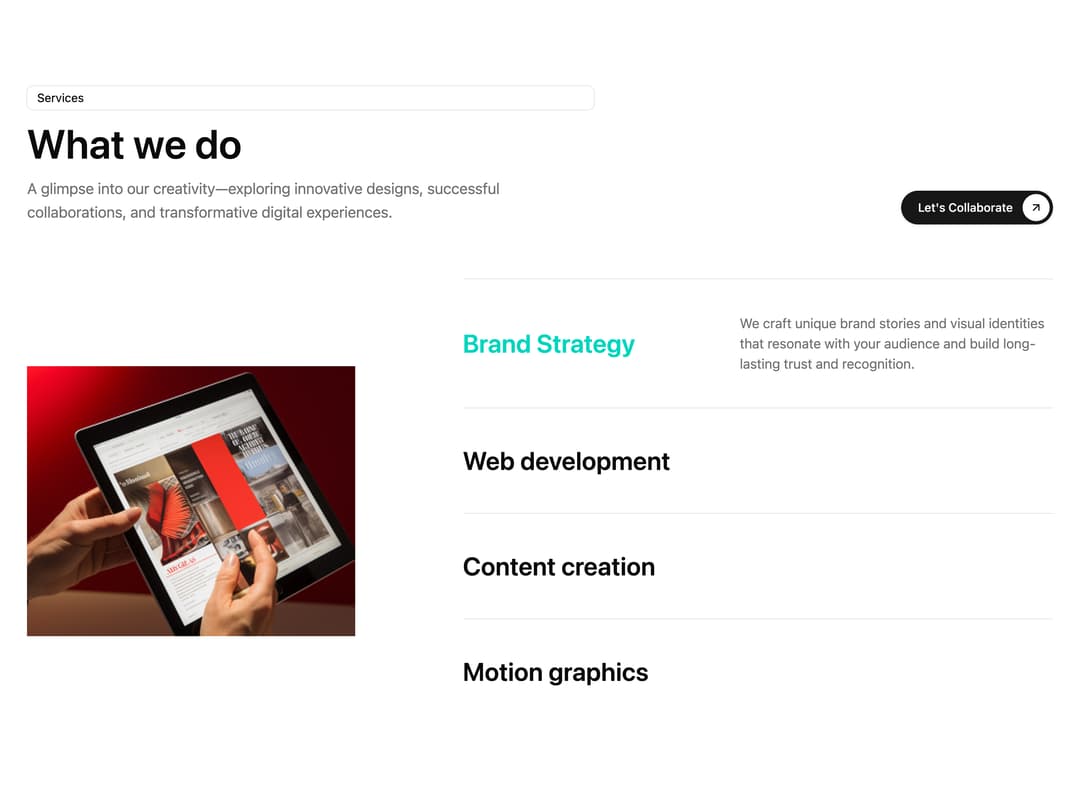 Services 02 - Animated Services Block preview