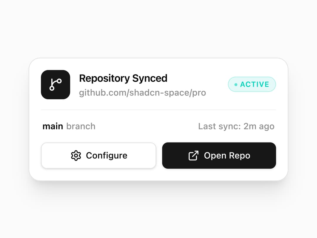 Sync Status Toast preview