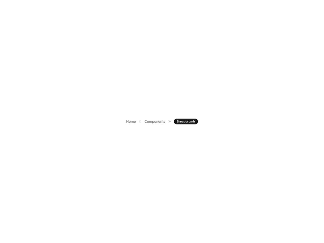 Breadcrumb with Tab Active preview