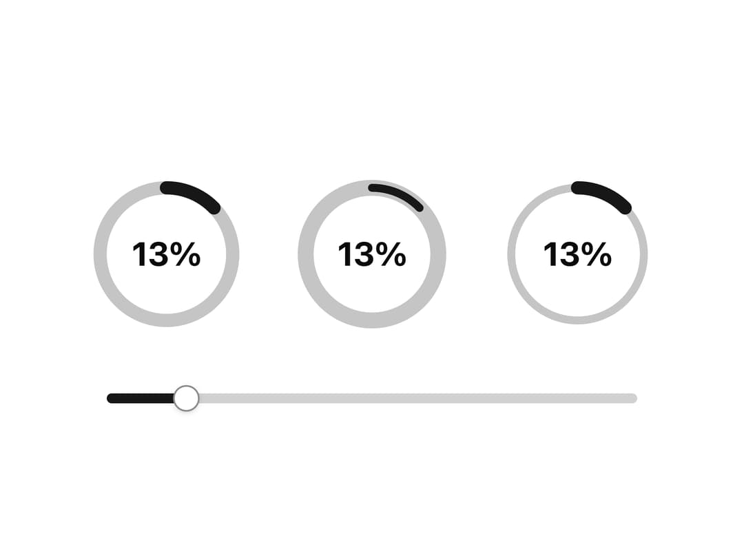 Circular Progress with Custom Stroke Width preview