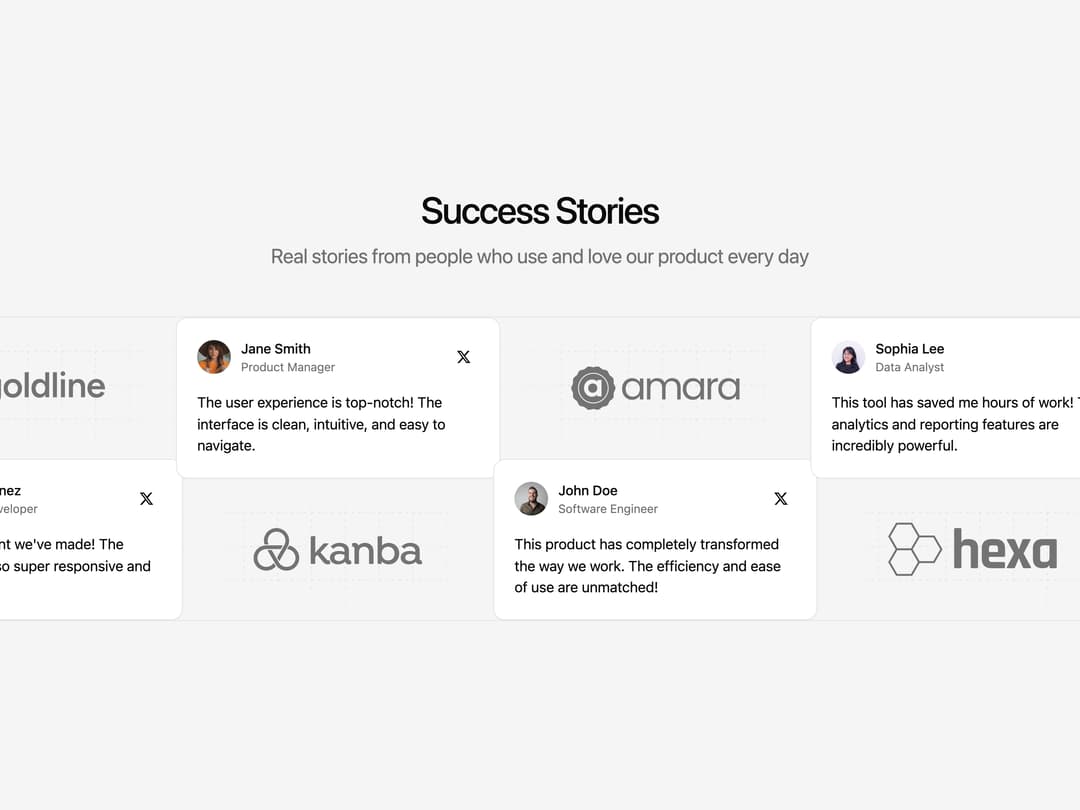 Testimonials 13 preview