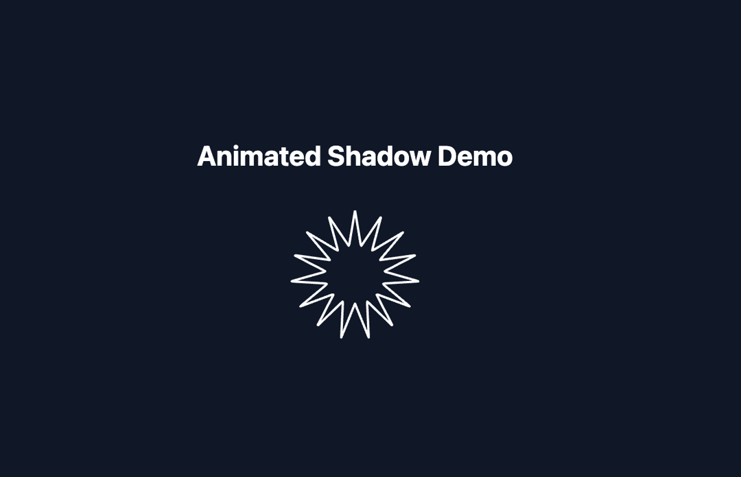Animated Shape preview