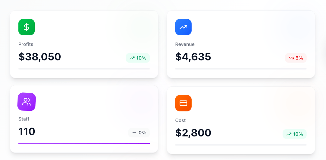 dashboard stats preview