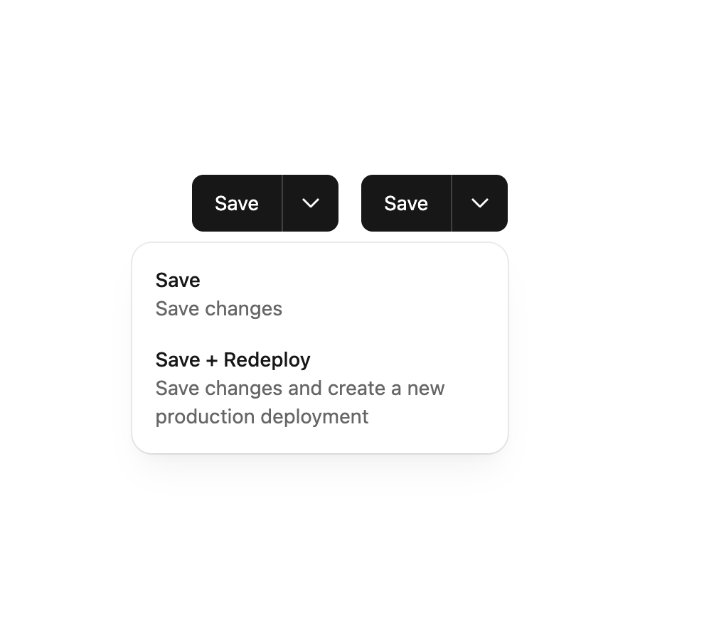 Split Button preview