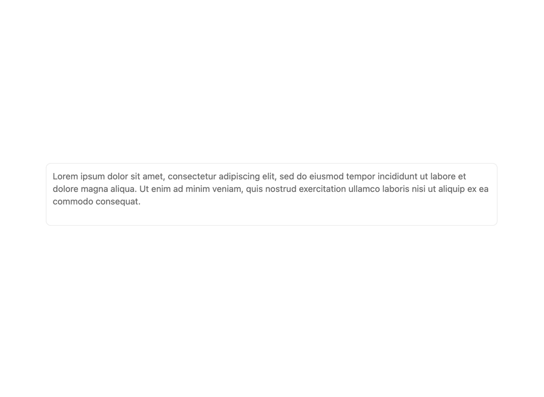 Textarea preview