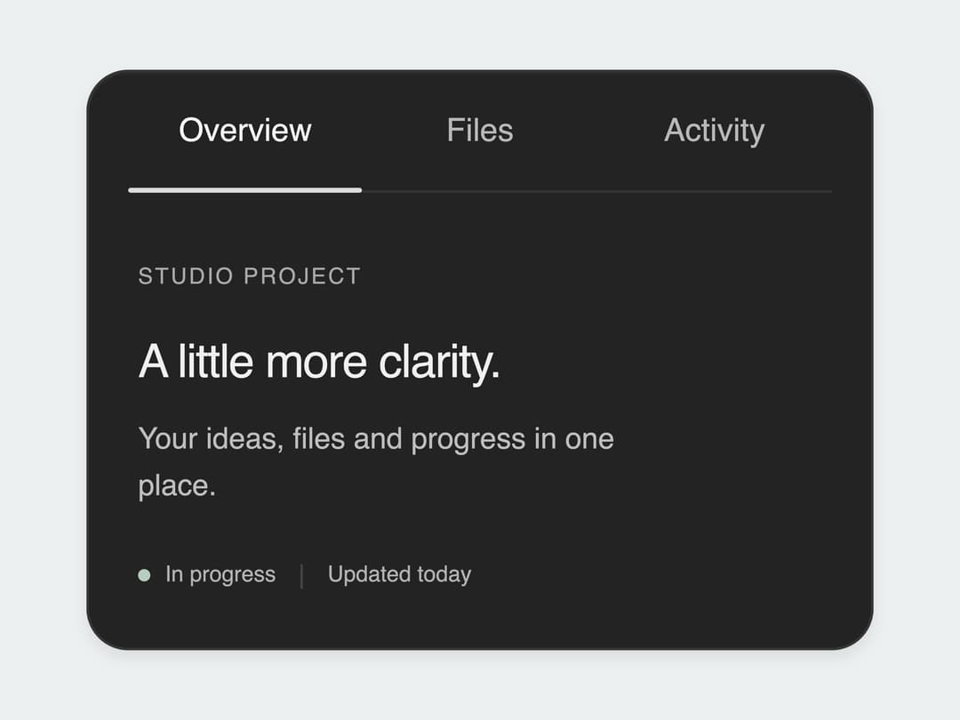 Matte Tabs Navigation preview