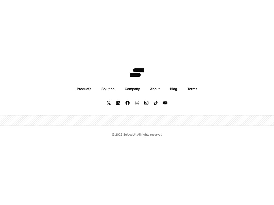 Animated Footer Section preview