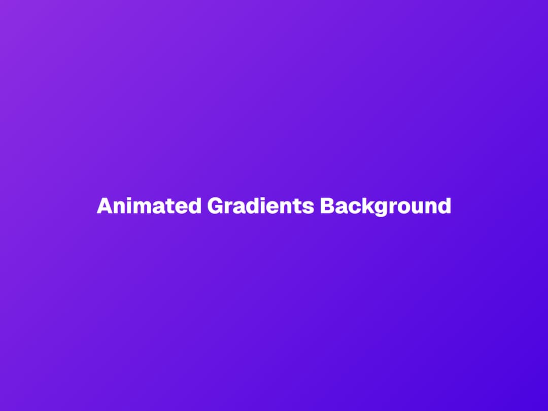 Gradient Background preview