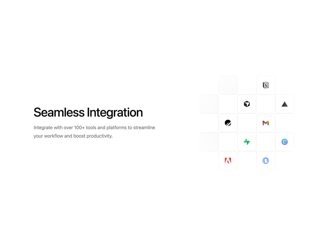 Integrations Grid preview