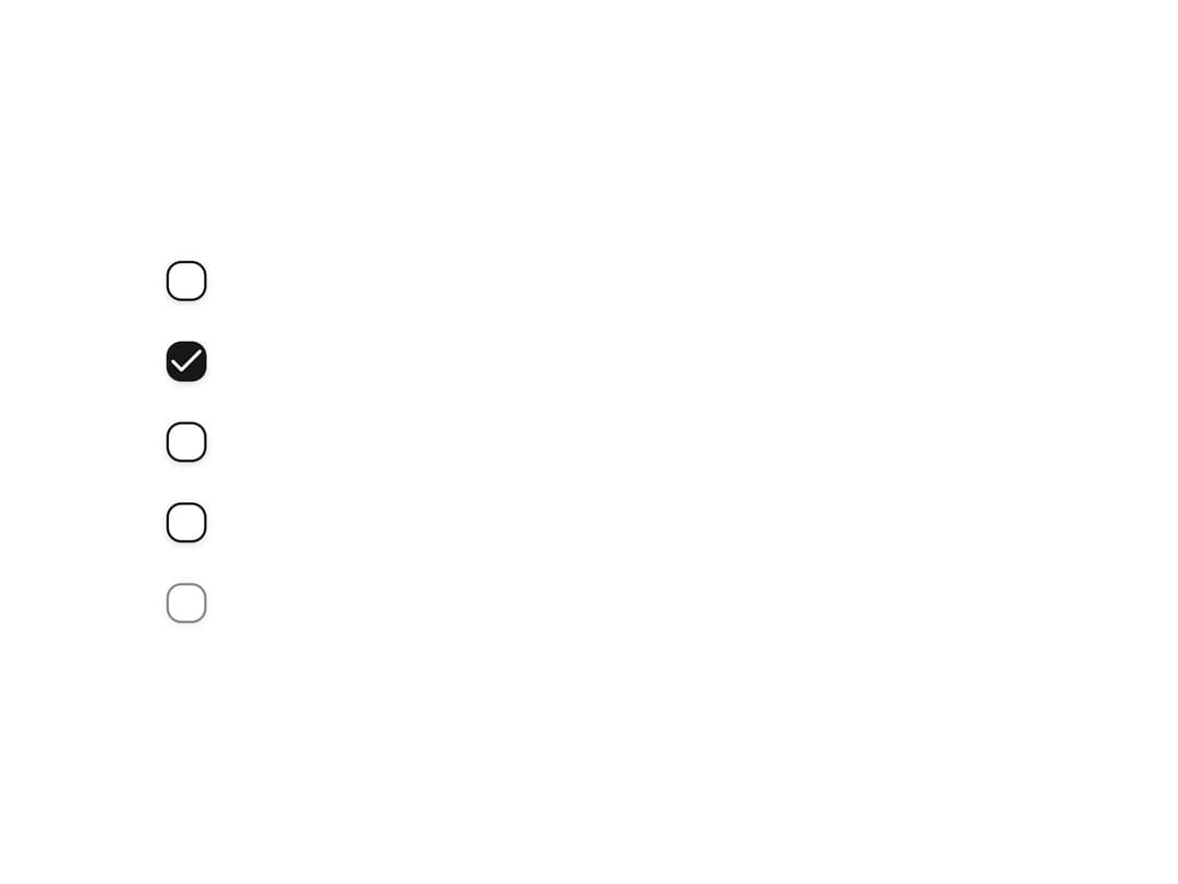 Checkbox preview