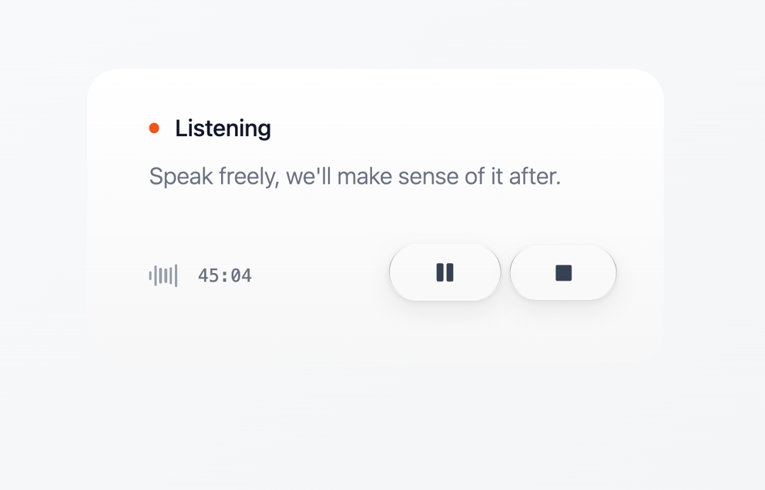 Liquid Glass Recorder preview