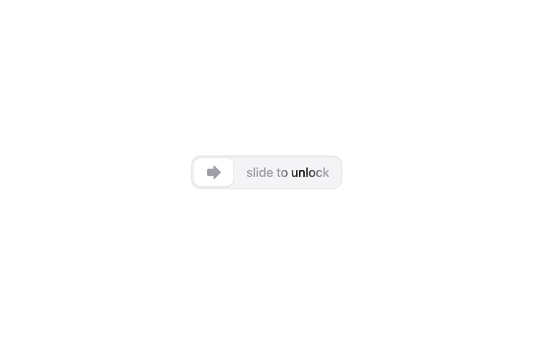Slide to Unlock preview