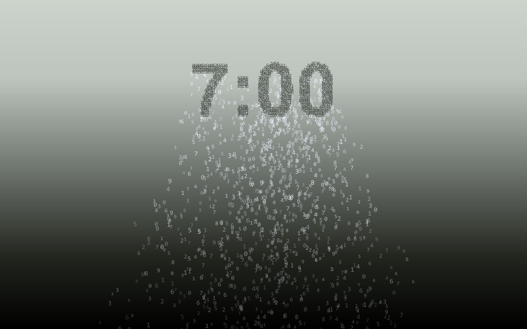 ScatterClock preview