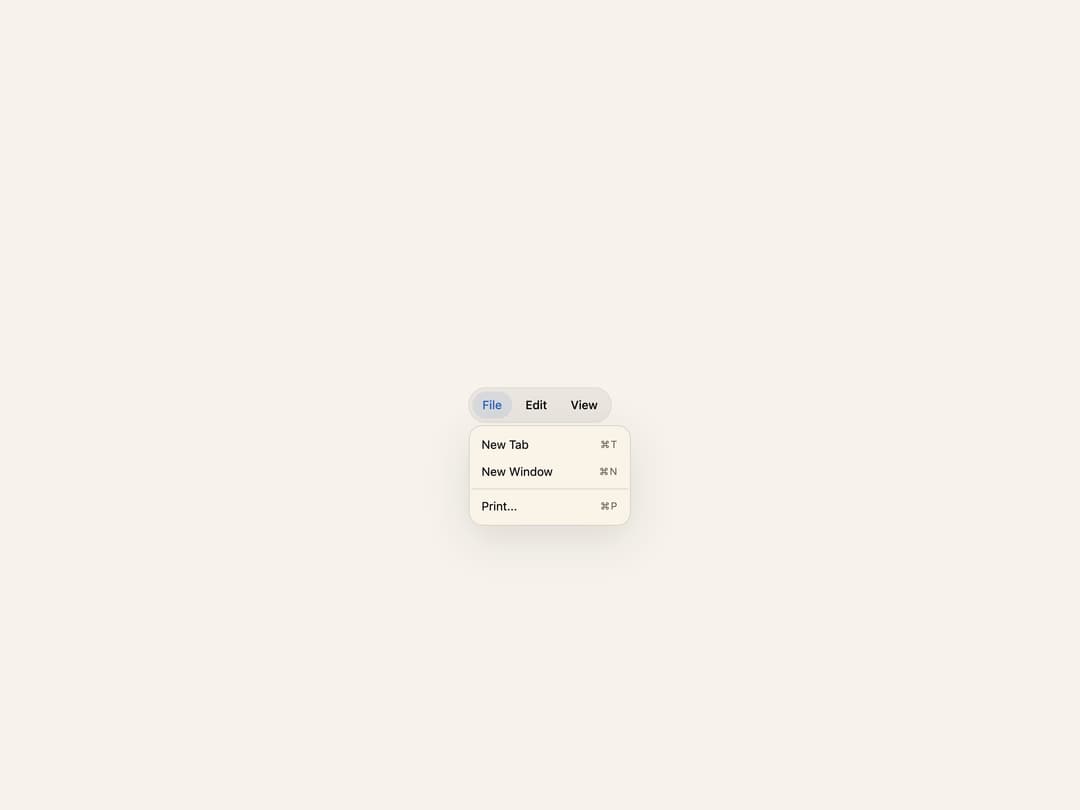 Glass Menubar preview