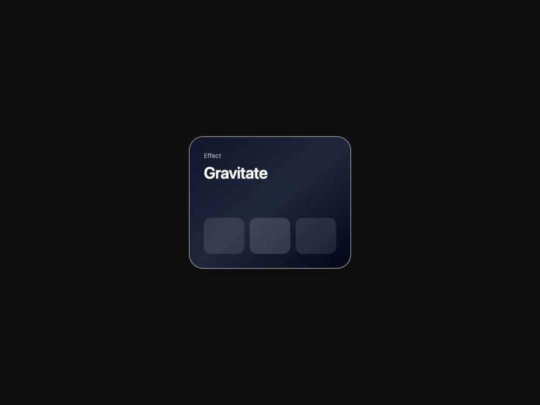 Tilt Card preview