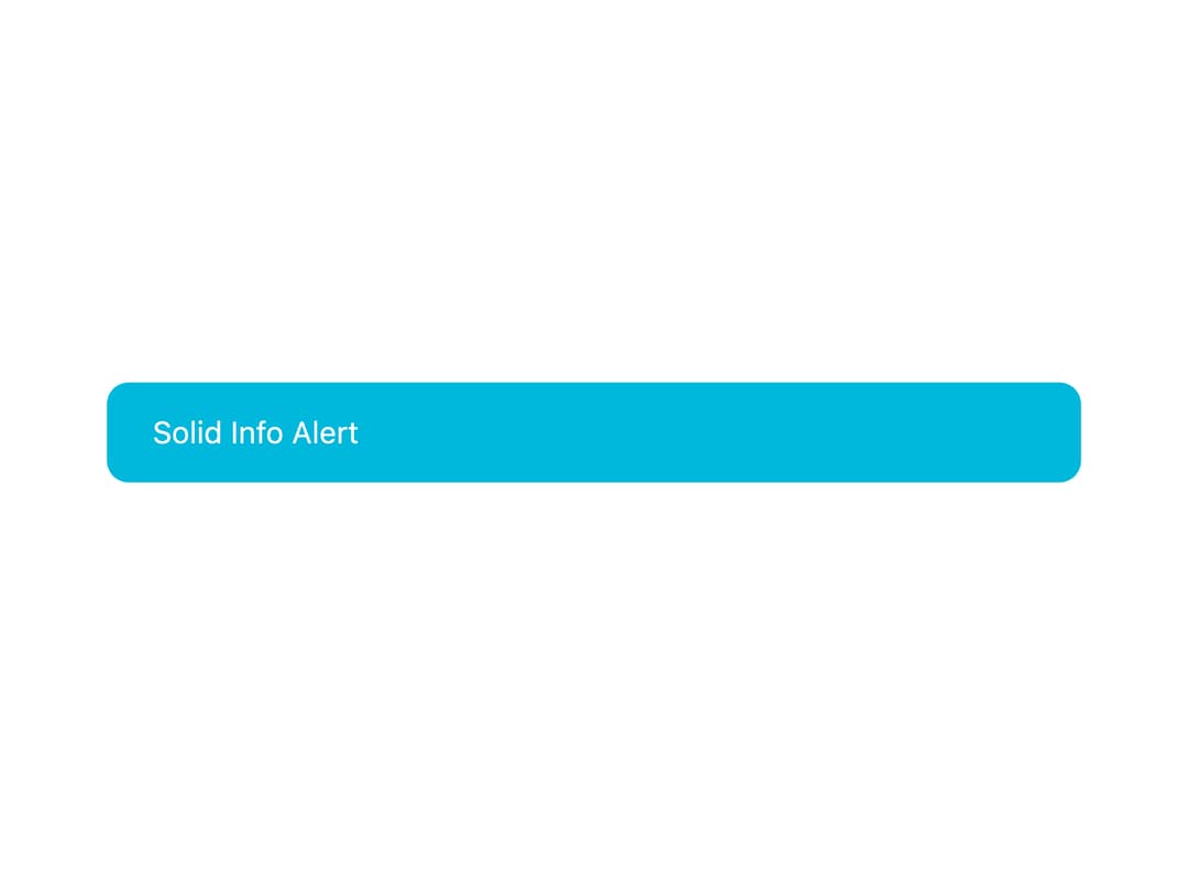 Alert Solid Info preview