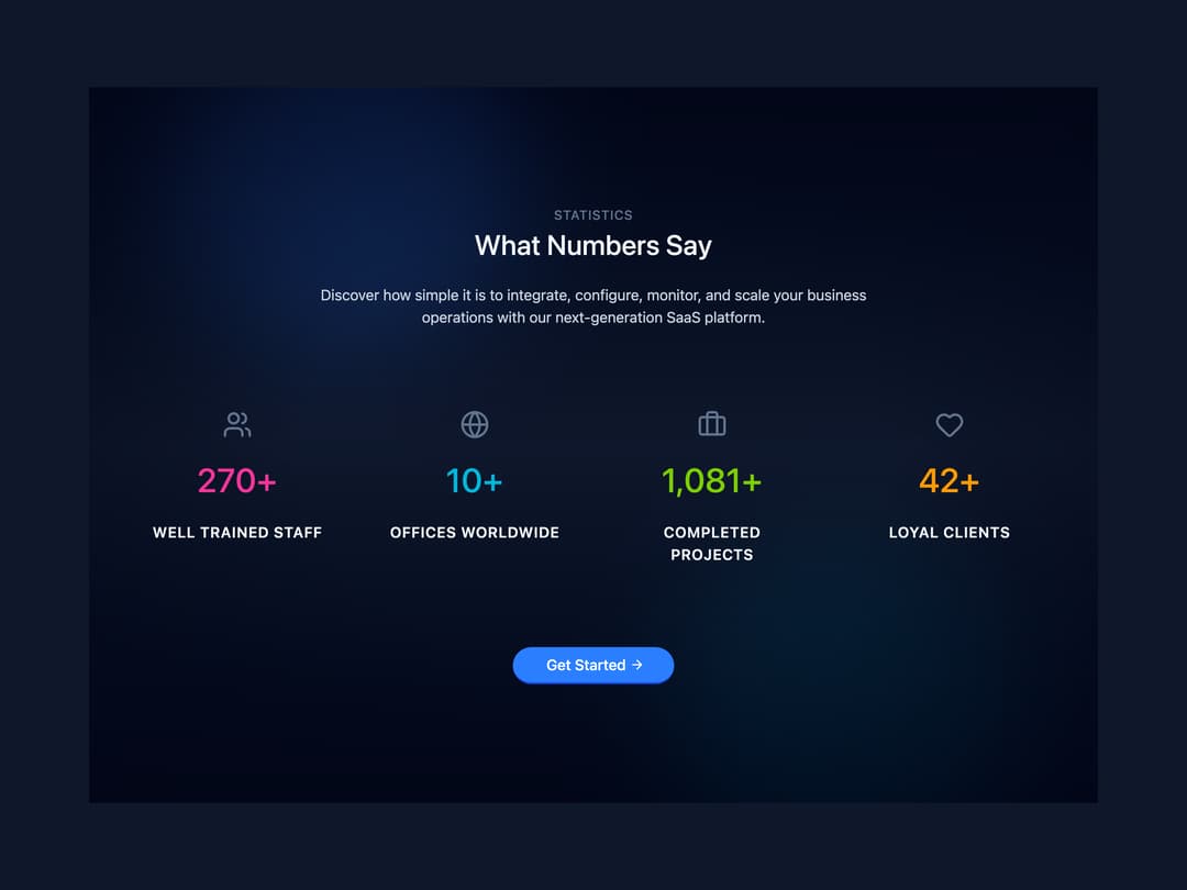 Statistics Section preview
