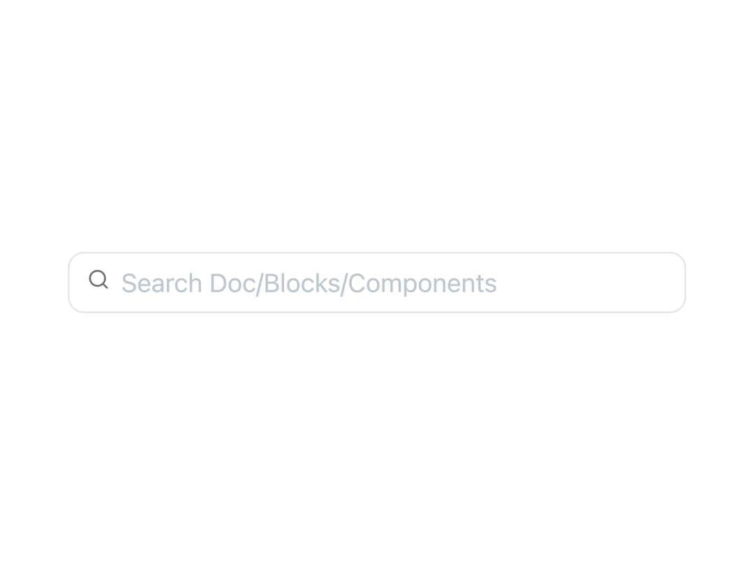 Component Search preview