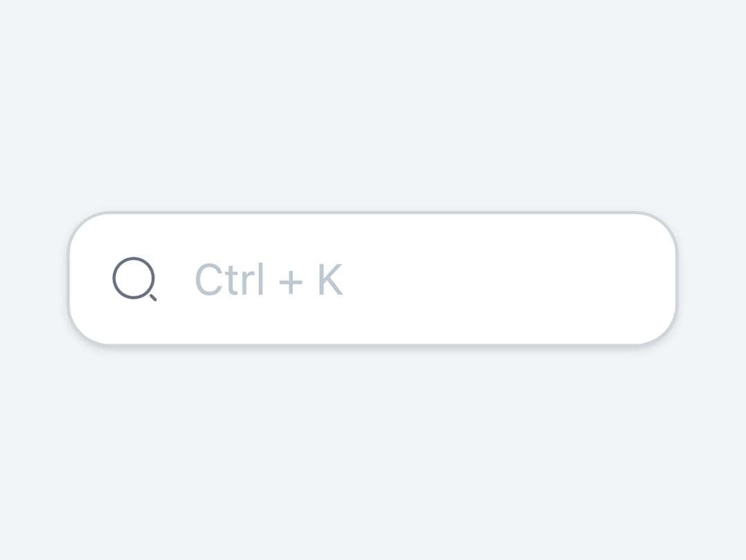 Search Bar preview
