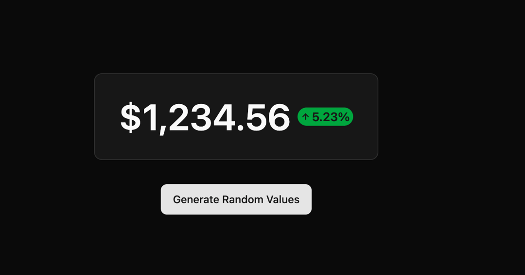 Animated Number Random preview