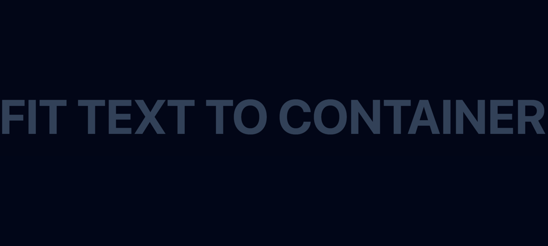 Dynamic Text Resizing preview