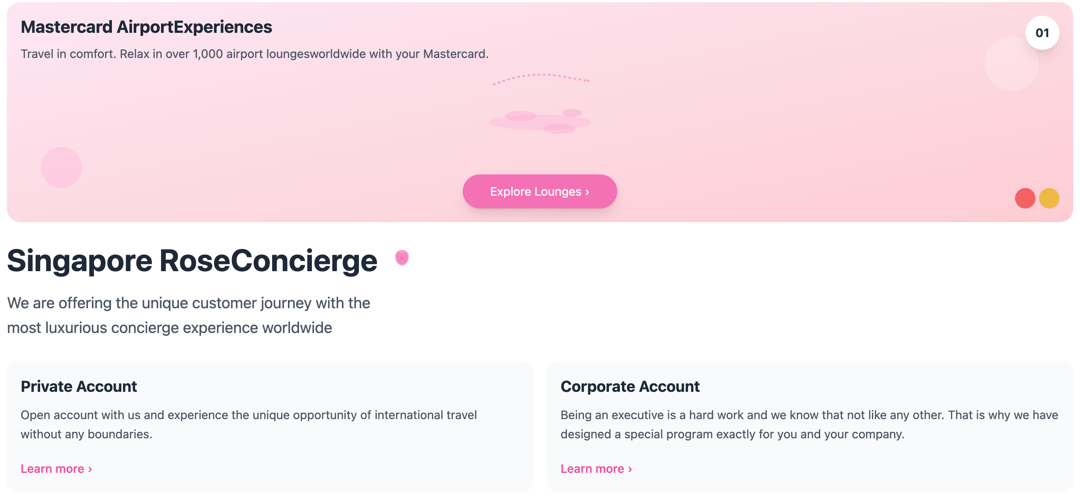Mastercard Component preview