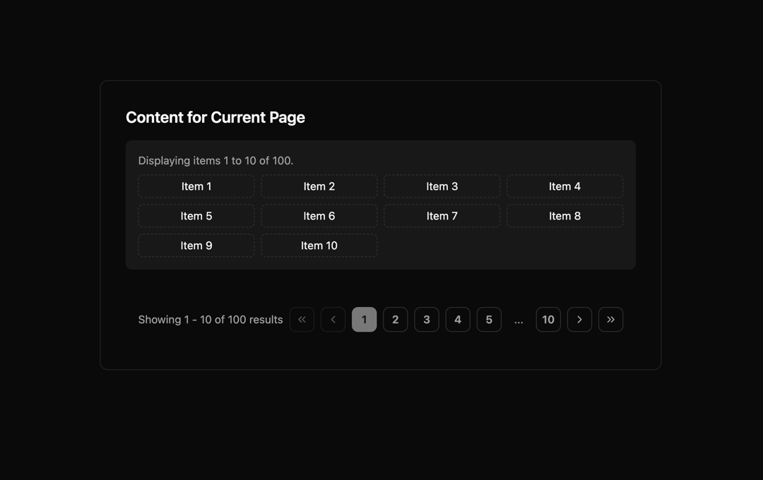 Next-Gen Pagination: Accessible preview