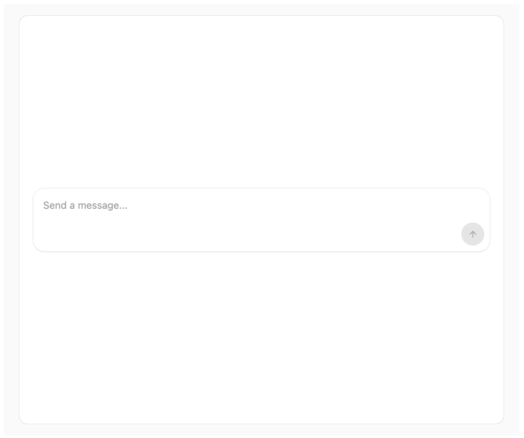 Agent Chat preview